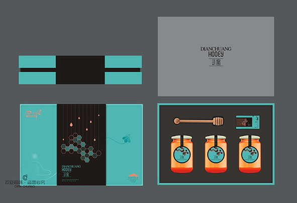蜂蜜包裝盒內(nèi)部設(shè)計