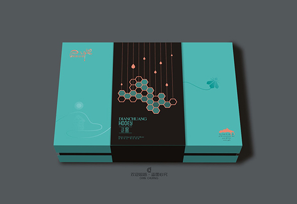 蜂蜜包裝盒設(shè)計圖