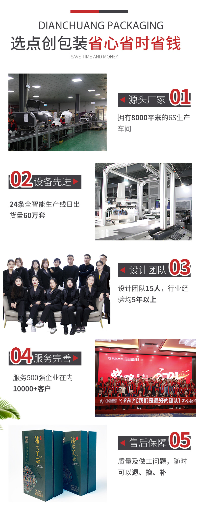 點(diǎn)創(chuàng)包裝盒定制廠家