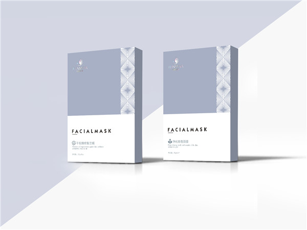 點創包裝為奧妮薇婭提供化妝品包裝盒定制排毒面膜盒